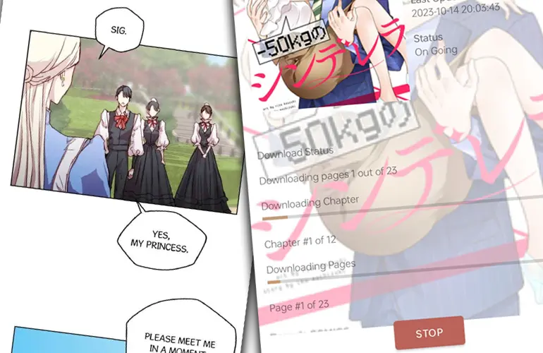 Mangalatte Online Manga Reader App